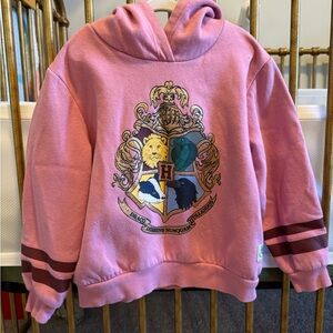 Pink Hogwarts Kids Hoodie
